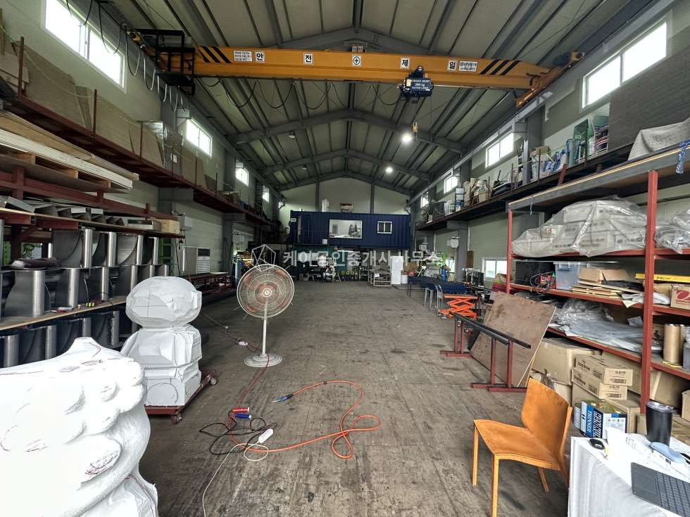 경기 고양일산동구 지영동 3동 일산동구 지영동 설문Ic 내부사무실 관리잘된 제조업 등록가능한 100평 공장 창고 월세 매물번호 10195 사진 1