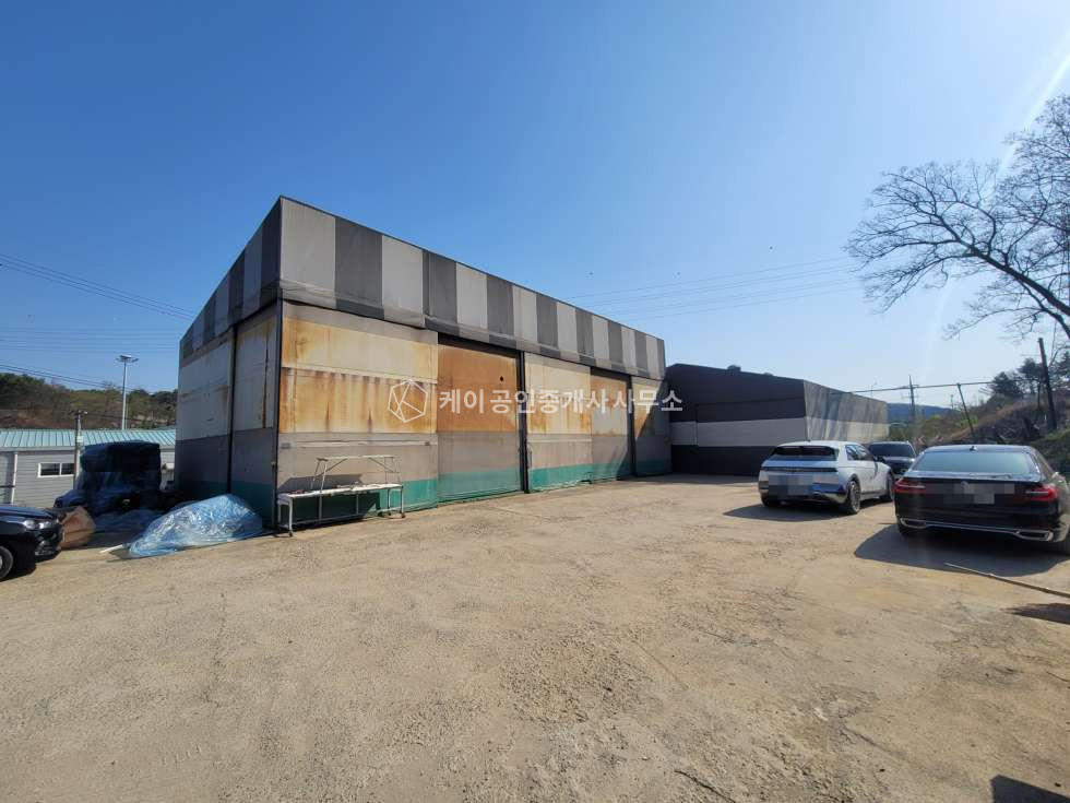 경기 파주시 월롱면 능산리 산단ic 2분, 전력 200kw, 천막포함 통487평 + 130평 천막, 40피트 츄레라, 단독마당 매매 매물번호 10748 사진 12