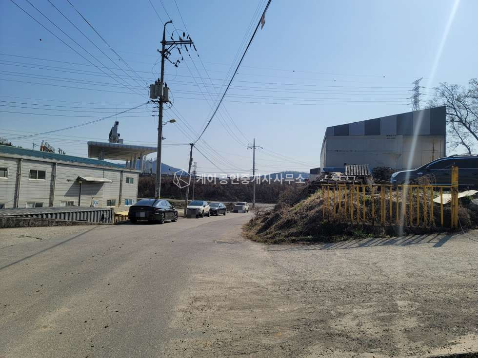 경기 파주시 월롱면 능산리 산단ic 2분, 전력 200kw, 천막포함 통487평 + 130평 천막, 40피트 츄레라, 단독마당 매매 매물번호 10748 사진 14