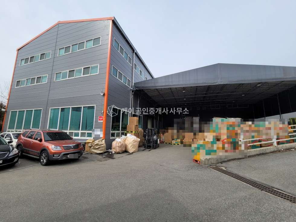 경기 파주시 오도동 파주시 2차선변 대형물류창고, 위치 좋음, 40ft 츄레라, 1,2층 각각 진입 가능, 단독마당, 운정신도시 인접, 매매도 가능 월세 매물번호 10581 사진 3