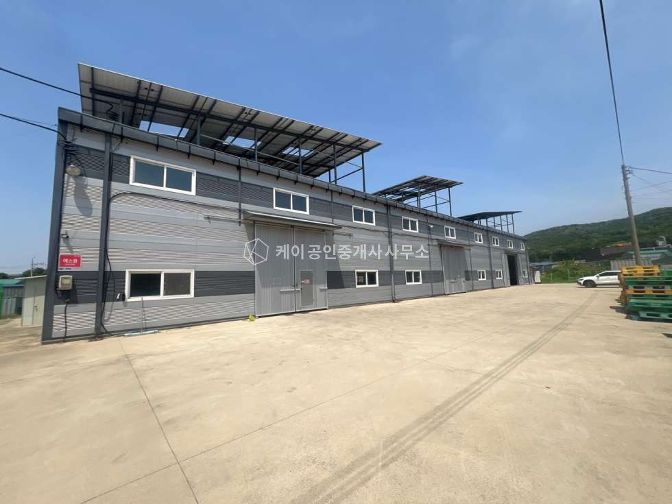 경기 김포시 하성면 원산리 단독마당, 150평 통건물, 추레라 가능, 컨디션 좋은 2종근생 월세 매물번호 10900 사진 1
