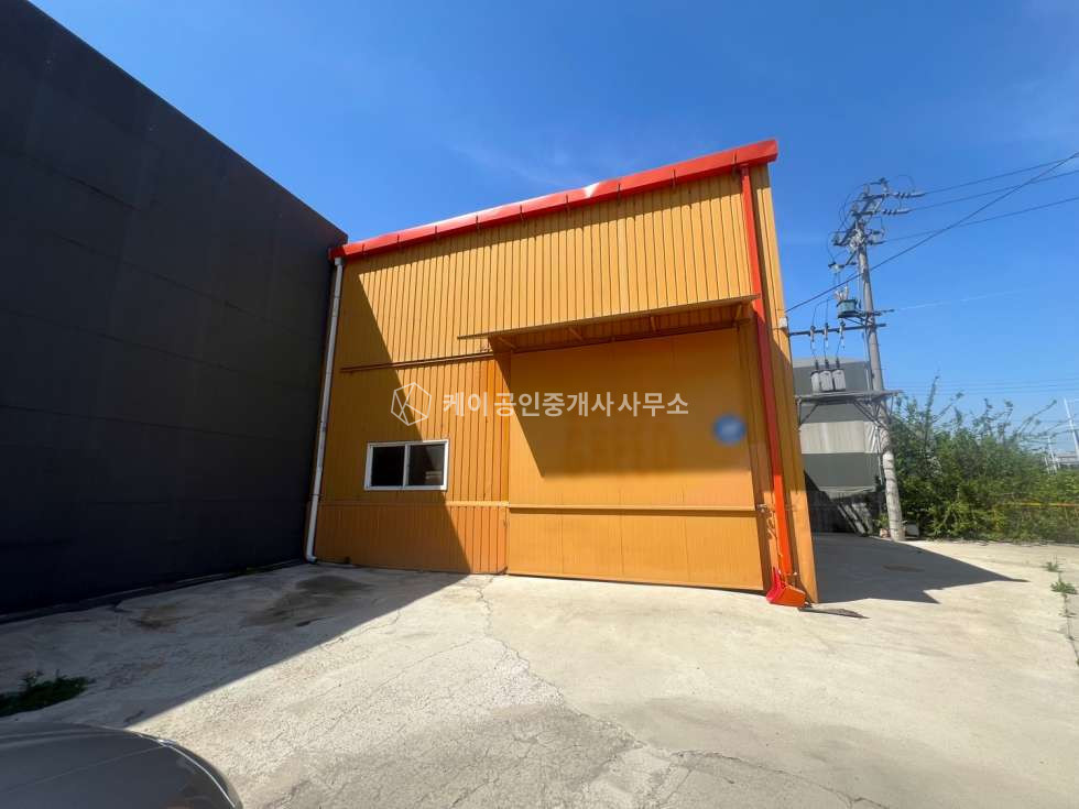 경기 김포시 하성면 원산리 실사용면적 약 280평, 물류창고 강추! 전차량 진입가능, 위치좋은 공장 월세 매물번호 10906 사진 2