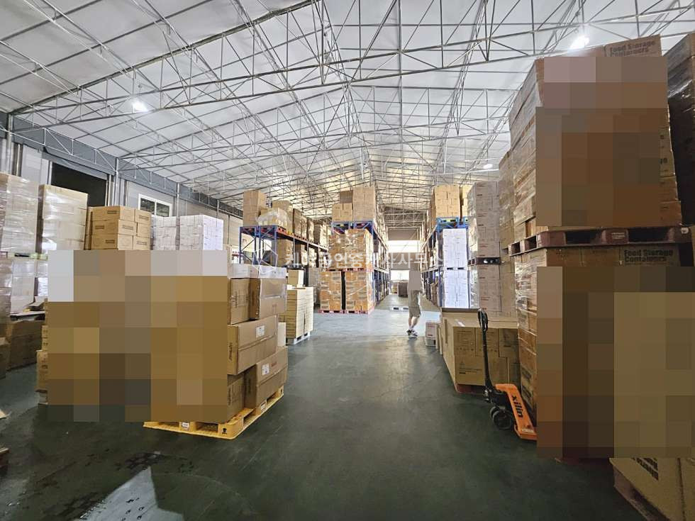 경기 김포시 통진읍 서암리 40피트 츄레라O, 4차선 대로변, 대형물류 창고임대 150평 + 가설300평 월세 매물번호 10925 사진 2