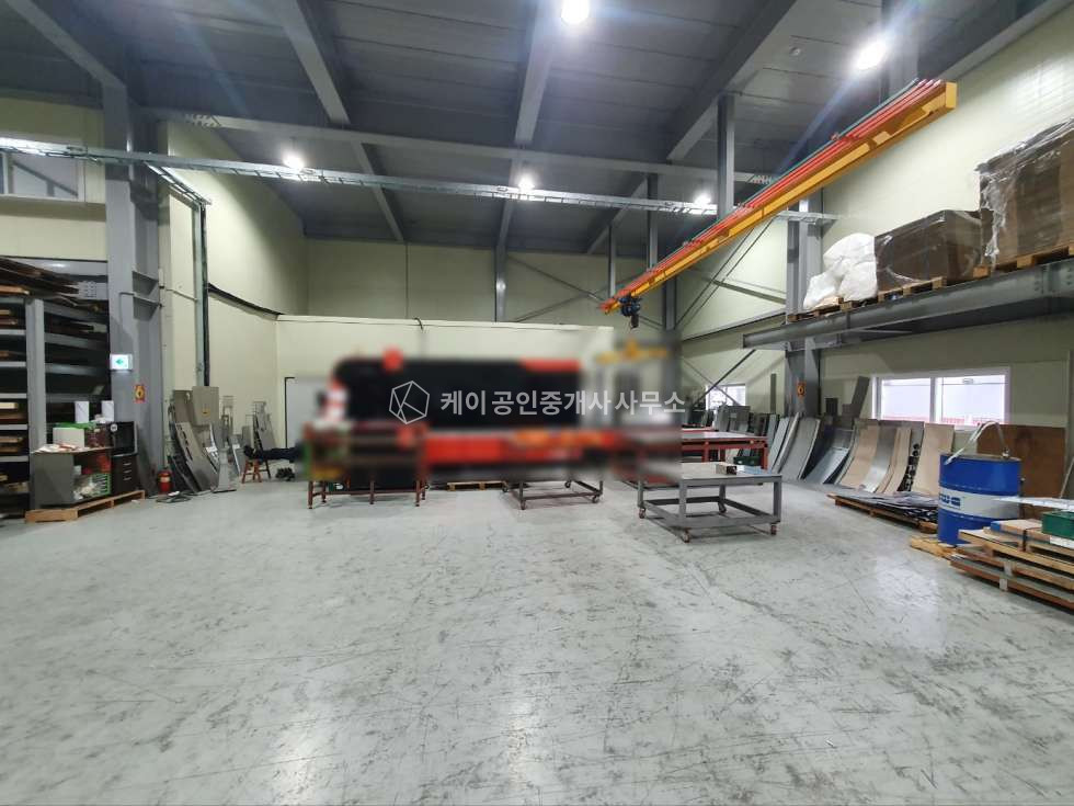 인천 서해구 석남동 연면적 372평, 관리 잘된 신축급 단독공장, 화물승강기, 내부사무실 월세 매물번호 11328 사진 3