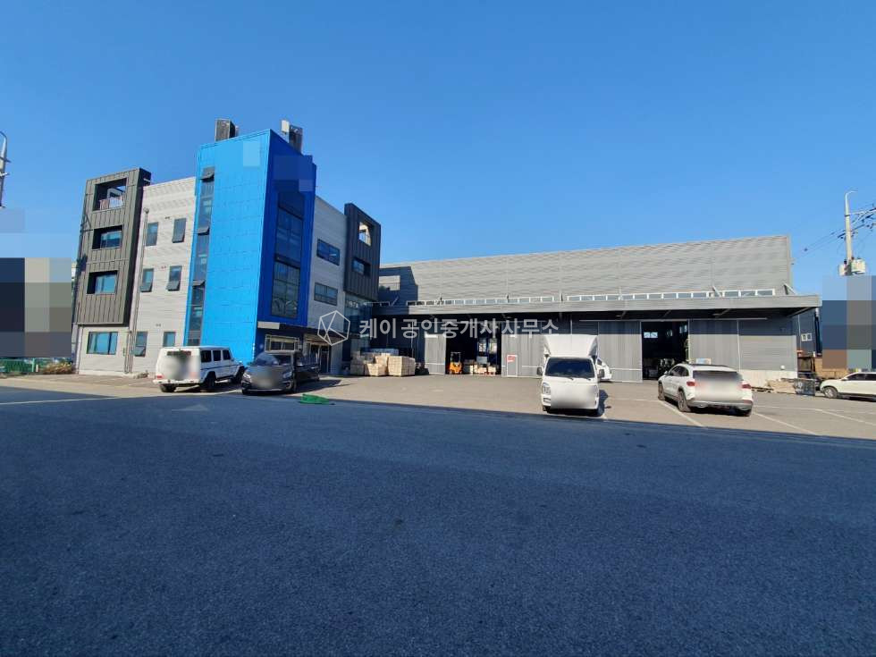 인천 서해구 원창동 12m도로 코너 컨테이너 작업 굿, 창고 496평+사무동O, 넓은 단독마당 매매 매물번호 11340 사진 6