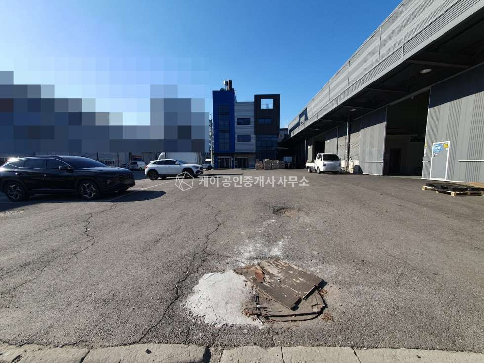 인천 서해구 원창동 12m도로 코너 컨테이너 작업 굿, 창고 496평+사무동O, 넓은 단독마당 매매 매물번호 11340 사진 9