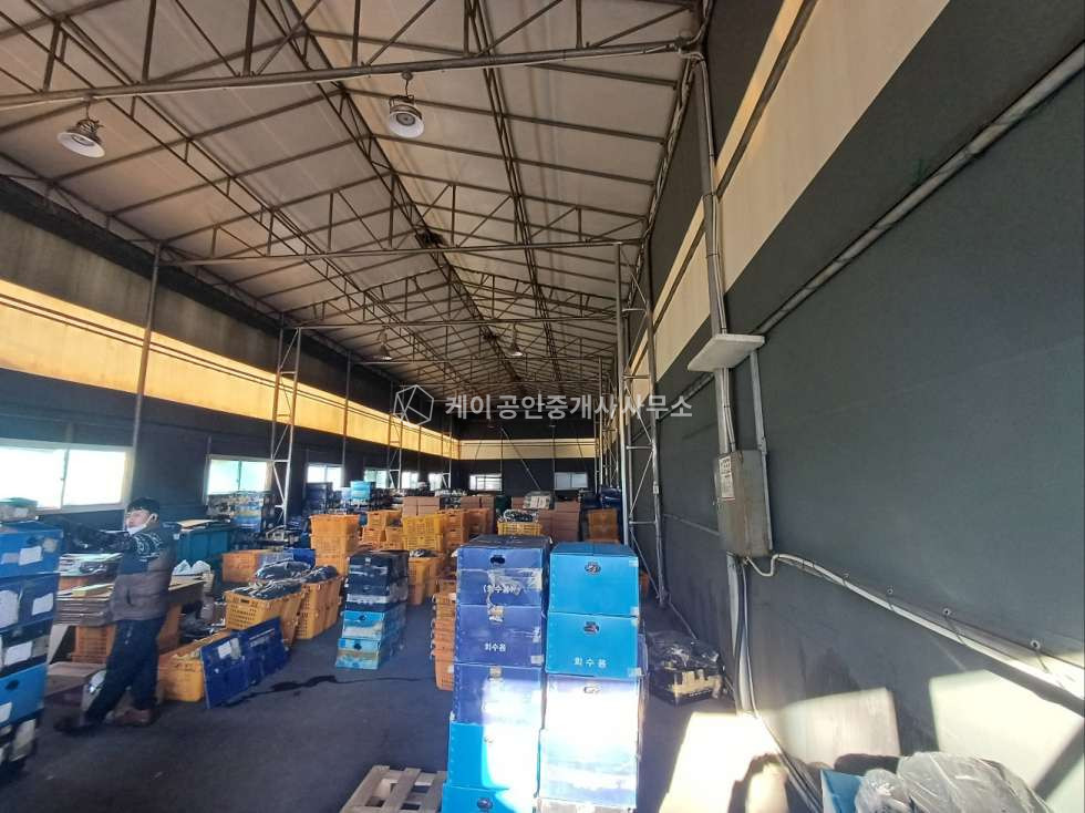경기 시흥시 정왕동 급매물, 대지 496평, 연면적 420평, 가설 93평, 3종 대기허가, 악취 허가 매매 매물번호 11607 사진 7