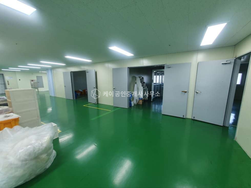 인천 계양구 서운동 대지 1076평, 전력 290kw, 넓은 단독마당, 클린룸, 냉난방기, 가설건축물O 매매 매물번호 11640 사진 7