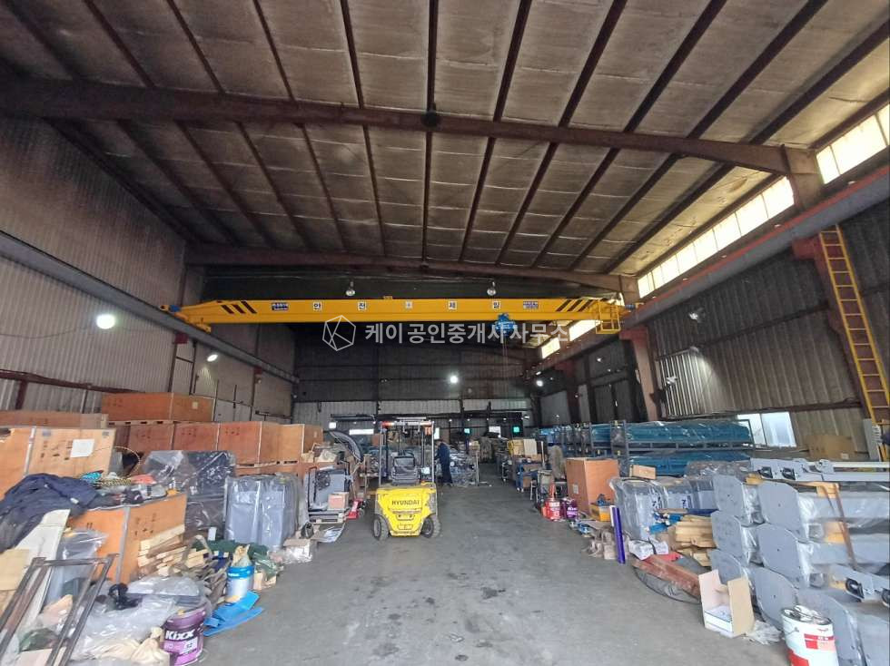인천 서해구 경서동 대지 1000평, 연면적 634평, 공장 2개동, 분할 매매 가능, 임대중이며 명도 협의 매매 매물번호 11676 사진 5