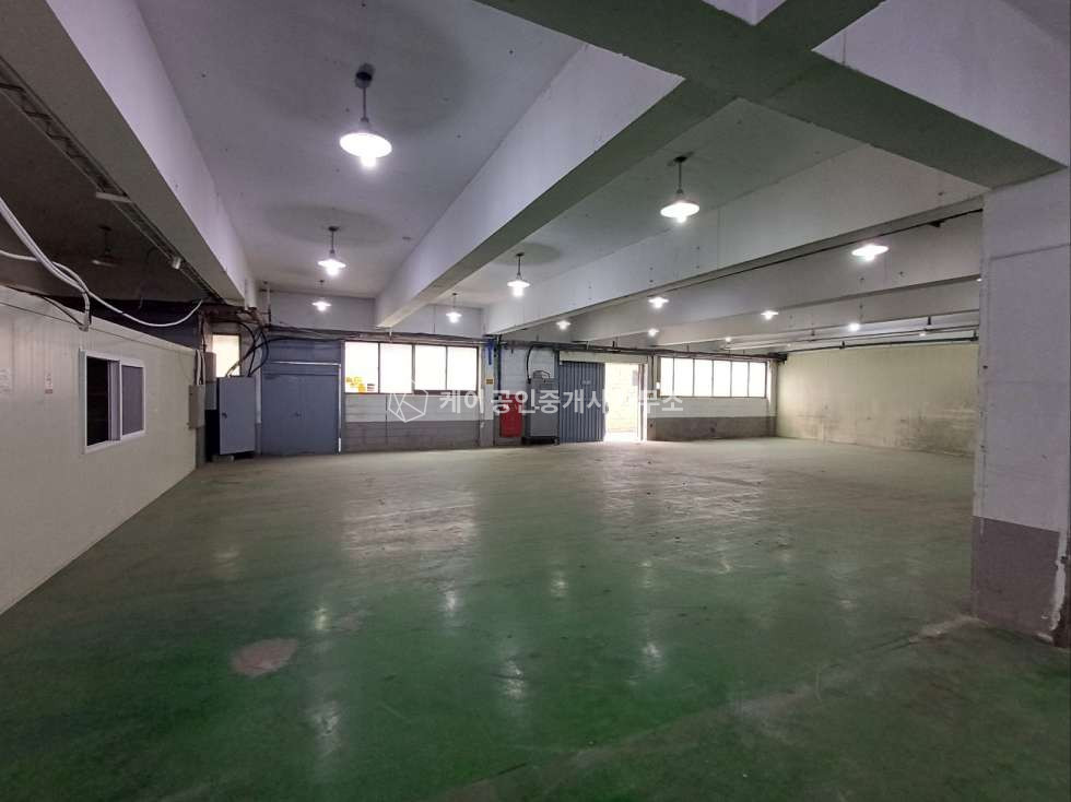 인천 남동구 논현동 A동 임대면적 270평, 원인재역 도보 5분, 내부 가설사무실(철거 가능), 즉시 입주 월세 매물번호 11699 사진 7