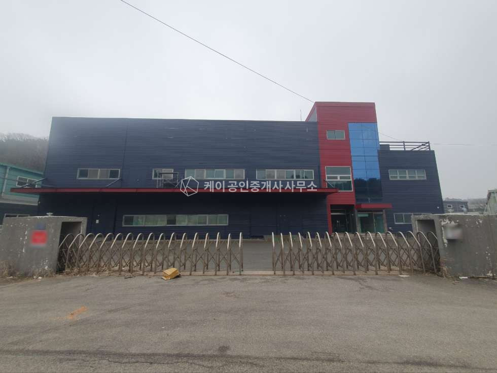 경기 김포시 월곶면 고막리 가동 공장, 사옥, 연578평, 300kw, 화물e/v, 추레라가능, 단독마당 월세 매물번호 11706 사진 1