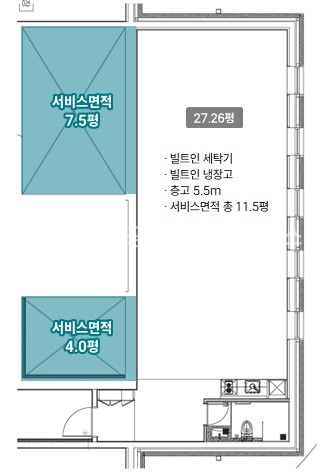 경기 시흥시 능곡동 초급매, 마이너스피 30%, 라이브오피스, 전용 27평, 풀옵션 매매 매물번호 11776 사진 1