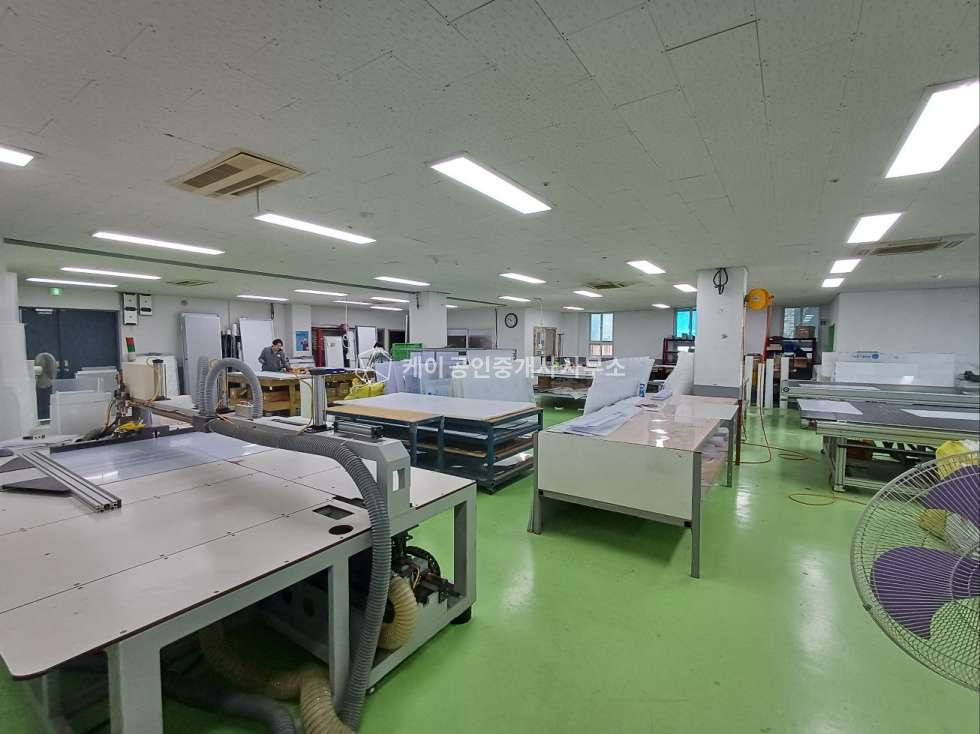 인천 남동구 장수동 주거지역 제조시설 건물 통 매매, 4층, 연면적 612평, 마당 넓고, 앞문 뒷문 주차장, HACCP(1층만) 매매 매물번호 11829 사진 6