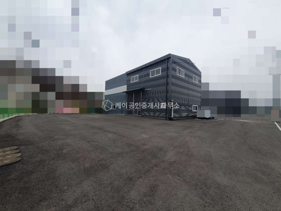 경기 김포시 양촌읍 유현리 1동 신축, 2종근생, 건30평+가설30평, 넓은 단독마당, 층고 9.6m 월세 매물번호 11844 사진 1