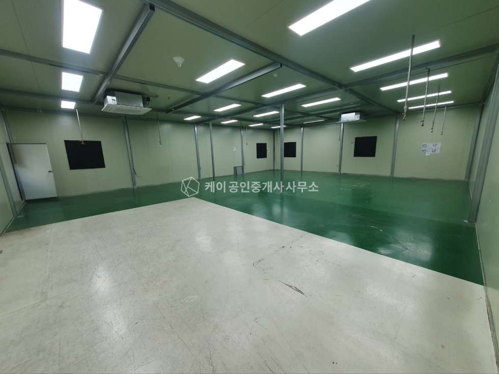 경기 김포시 양촌읍 학운리 학운산업단지내 공장, 1층 318평, 2층 23평, 즉시입주 가능 월세 매물번호 11399 사진 4