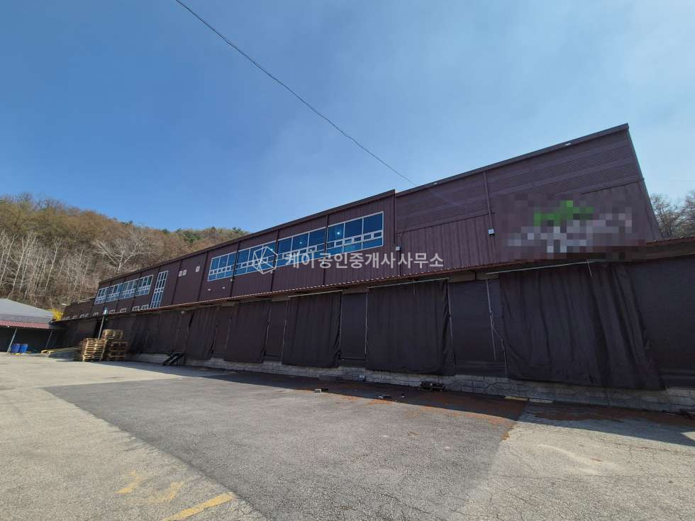 경기 포천시 소흘읍 무봉리 저온창고 620평,냉동시설완비, 도크상하차편리, 40ft추레라,내부사무실, 대형단독마당,가설천막 월세 매물번호 11907 사진 1