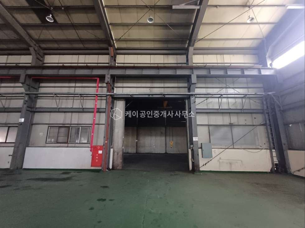 인천 서해구 석남동 대지 1000평, 공장 500평, 가설 150평, 호이스트 다수, 대로변 월세 매물번호 11912 사진 7