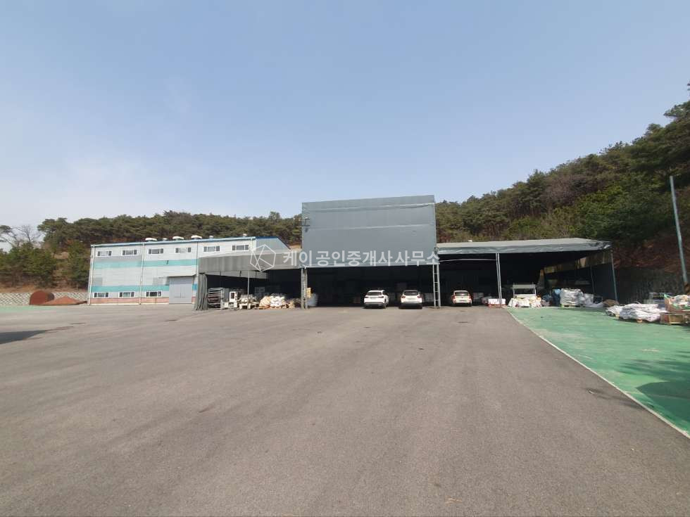 경기 김포시 통진읍 옹정리 특대형마당 ,단독공장, 추레라 회차가능, 대형공장 매매 매물번호 11780 사진 2