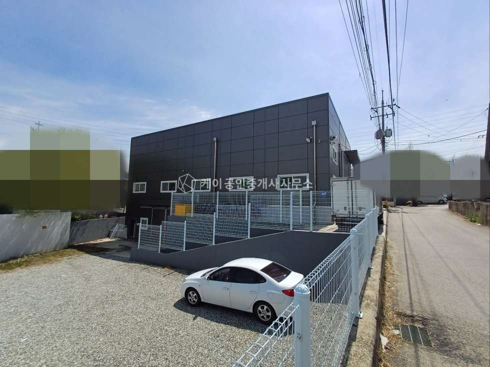 경기 시흥시 화정동 대지 392평, 연면적 180평, 마당 매우 넓은 공장 창고, 하수직관, 명도 협의 매매 매물번호 11966 사진 1