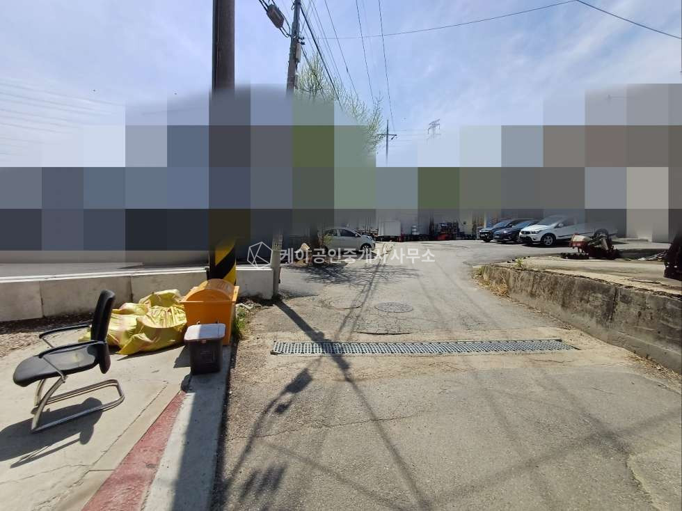 경기 시흥시 화정동 대지 392평, 연면적 180평, 마당 매우 넓은 공장 창고, 하수직관, 명도 협의 매매 매물번호 11966 사진 11
