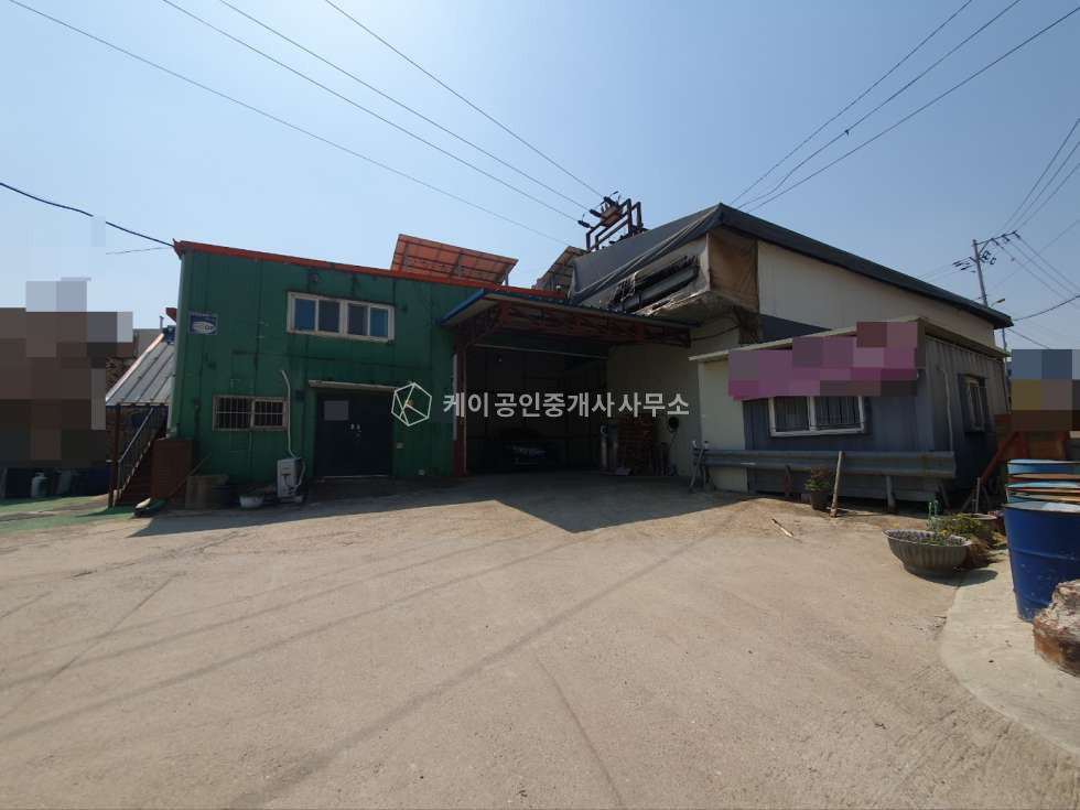 경기 김포시 하성면 원산리 고전력 공장, 호이스트 3톤, 왕복 2차선 도로접, 공동마당 월세 매물번호 11983 사진 1