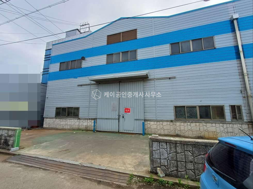 경기 시흥시 정왕동 B동 시화공단 대로변, 임대면적 164평, 호이스트 5톤, 내부 사무실, 화장실 월세 매물번호 12094 사진 1