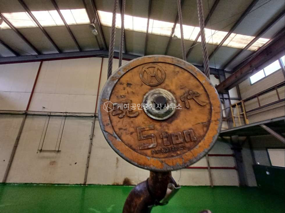 경기 시흥시 정왕동 가동 시화공단 내, 임대면적 200평, 호이스트 5톤 더블, 150kw, 사무실 별도 (20평) 월세 매물번호 12095 사진 5