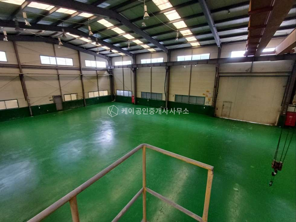 경기 시흥시 정왕동 가동 시화공단 내, 임대면적 200평, 호이스트 5톤 더블, 150kw, 사무실 별도 (20평) 월세 매물번호 12095 사진 6