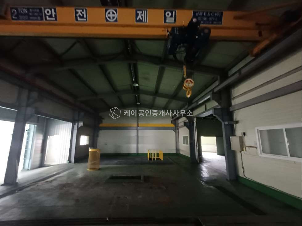 경기 김포시 대곶면 약암리 1동 대지 694평, 건축 236평+가설 124평, 호이스트 2기, 마당 넓은 단독 공장 매매 매물번호 12127 사진 12