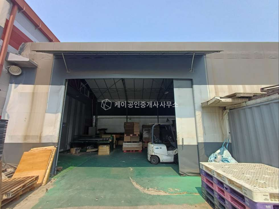경기 김포시 대곶면 율생리 2차선 도로변, 대지 400평, 가설 연결 105평+가설 112평, 대곶ic 1km 매매 매물번호 12134 사진 7