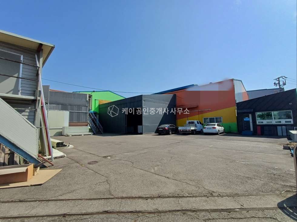 인천 남동구 고잔동 대로변 코너 단독 공장, 대지 589평, 연면적 407평, 광고효과 높음, 단독마당 매매 매물번호 11873 사진 1