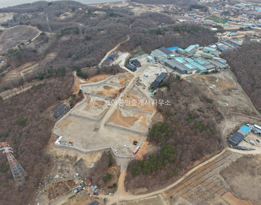 경기 김포시 대곶면 쇄암리 토목공사 완료, 분할 매매가능,공장허가득, 농림지역 임야 매매 매물번호 12168 사진 1