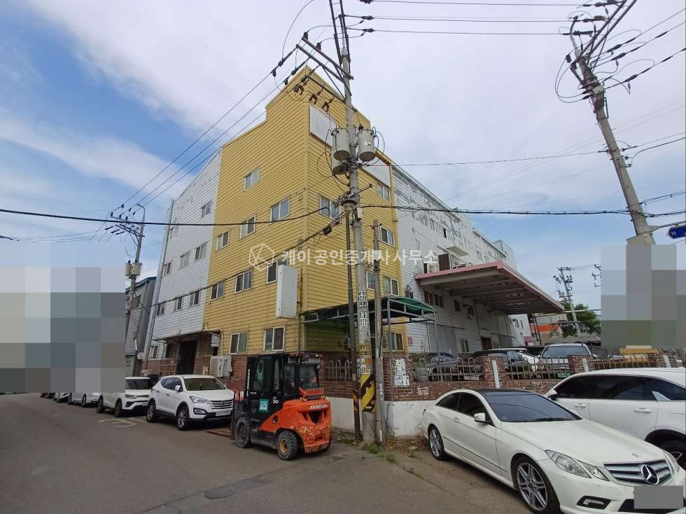 인천 서해구 석남동 제1동 대지 351p, 연면적 868p, 사옥형 4층 단독 공장, 연면적 많음. 매매 매물번호 12188 사진 2