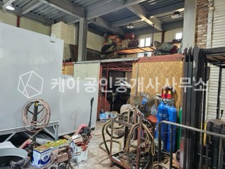 경기 시흥시 금이동 마당 넓은 제조업소, 대지 427p, 연면적 108p, 2층 사무실, 호이스트 2.8톤 매매 매물번호 12202 사진 6