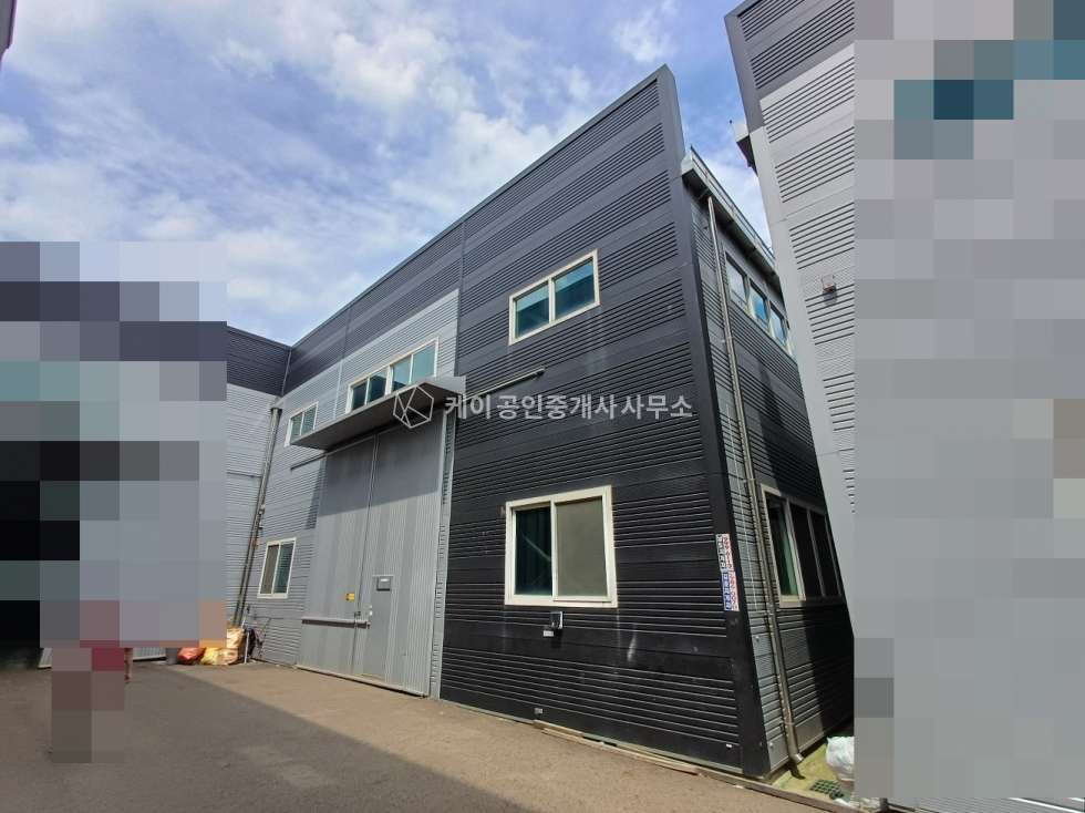 경기 김포시 양촌읍 학운리 1동 학운산단 110평, 호이스트, 하수직관, 넓은 공동마당 , 대로변 접함. 월세 매물번호 12217 사진 1