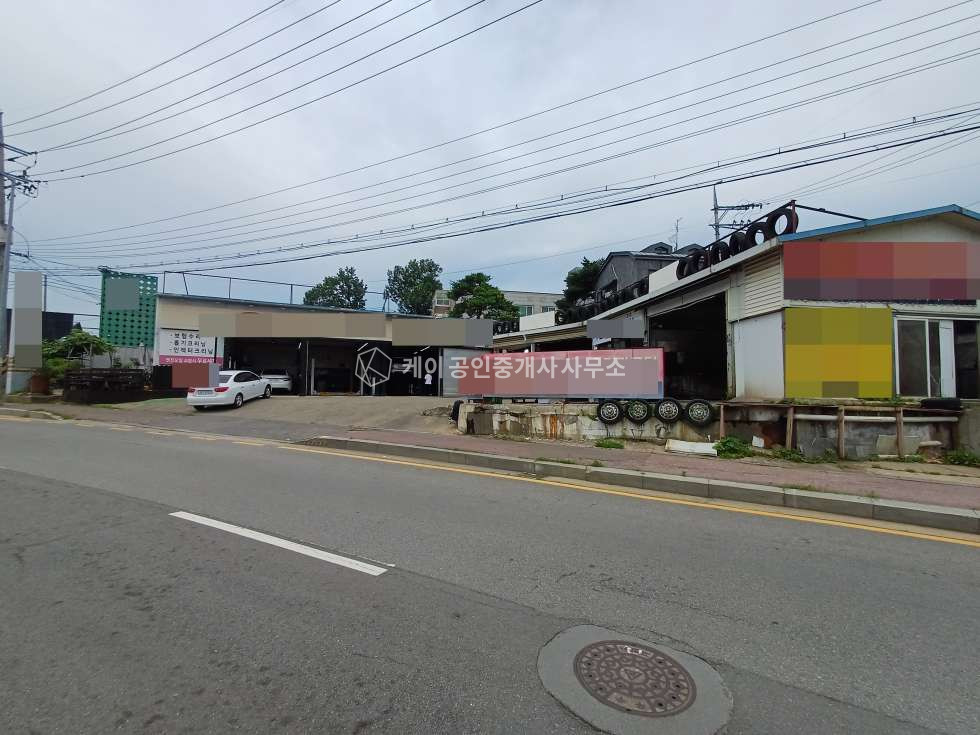 경기 고양일산서구 덕이동 4차선 대로 접한 자동차 정비 공장, 세차장 부지, 고양경제자유구역 개발 호재 매매 매물번호 12227 사진 2