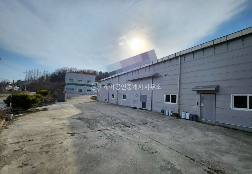 충남 공주시 의당면 덕학리 연263평, 공장,창고,사무실, 2차선도로접,25톤이하,정안IC6분 매매 매물번호 12315 사진 1
