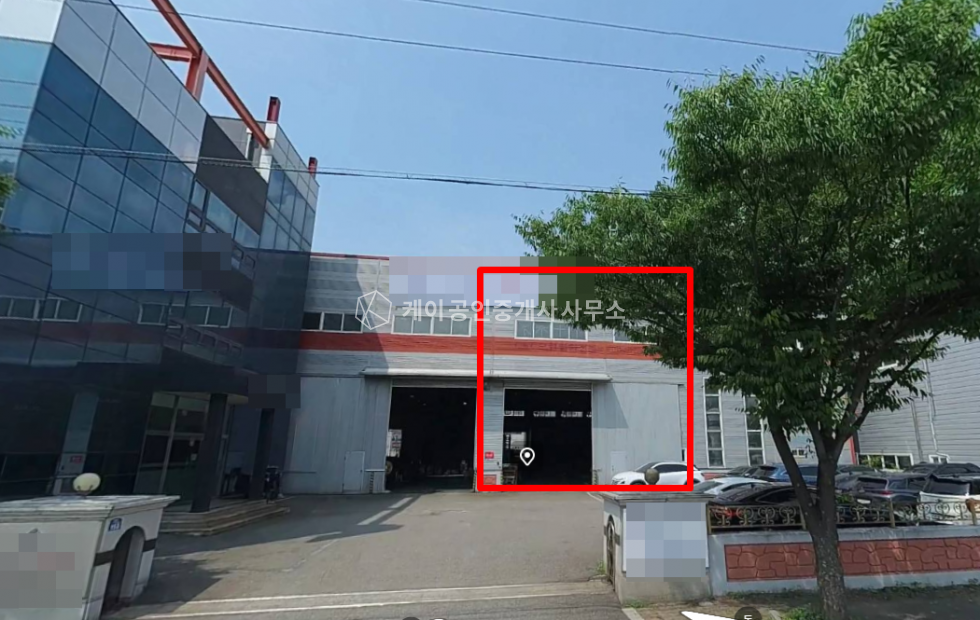 경기 안산단원구 성곡동 공장동 호이스트 20톤 1기, 5톤 2기, 공장 380p+사무실 50p, 앞뒤 출입문, 월세 매물번호 12434 사진 1
