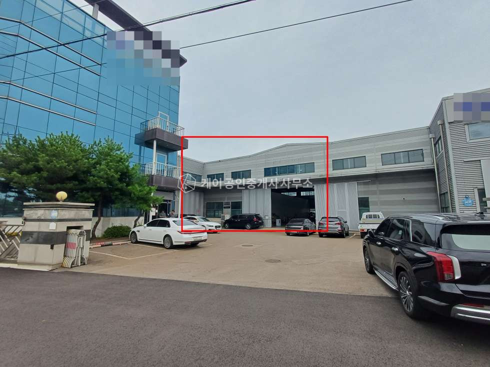 경기 안산단원구 성곡동 공장 500p, 사무실 별도, 호이스트 5톤 2기, 대로변 공장 월세 매물번호 12443 사진 1