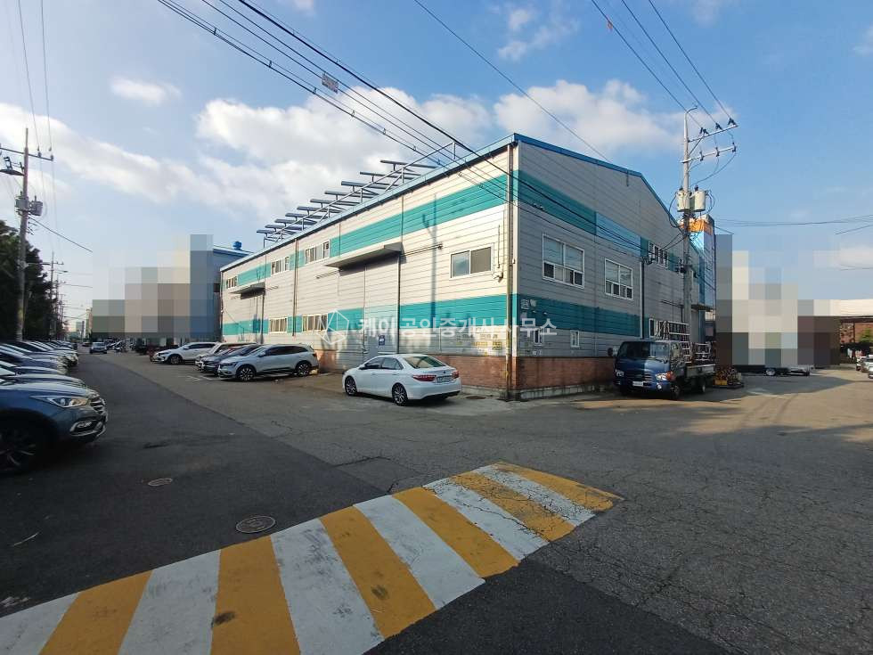 인천 서해구 가좌동 성덕기계동 인천의료원인근 단독공장, 대지 254평, 연 222평, 호이스트 3기 매매 매물번호 12497 사진 2