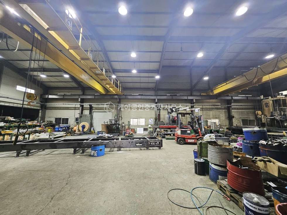 경기 김포시 통진읍 가현리 2차선 도로접, 호이스트 5기, 300kw, 실사용 면적 많은 공장 매매 매물번호 11681 사진 4