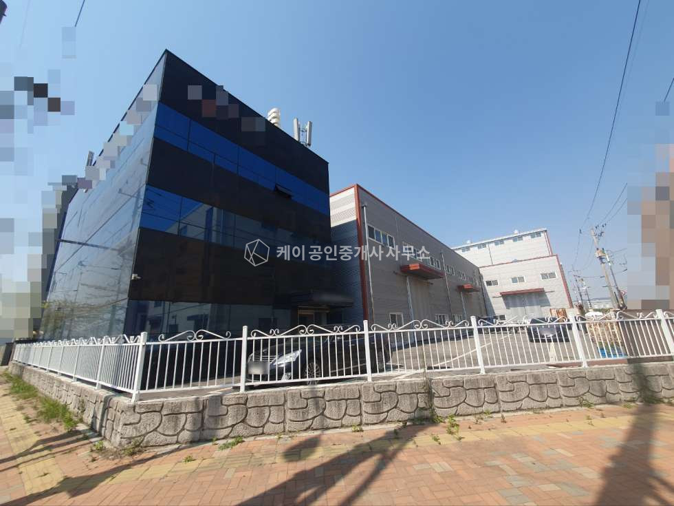 인천 검단구 오류동 공장동 426평, 사무동 128평, 기숙사o, 사거리 코너 위치 최상! 매매 매물번호 12005 사진 1