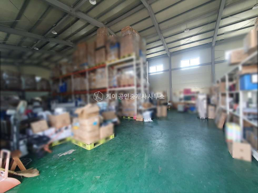 경기 김포시 통진읍 서암리 물류창고, 연면적 573평, 대형단독마당,40ft 추레라, 왕복 2차선변 월세 매물번호 12637 사진 4
