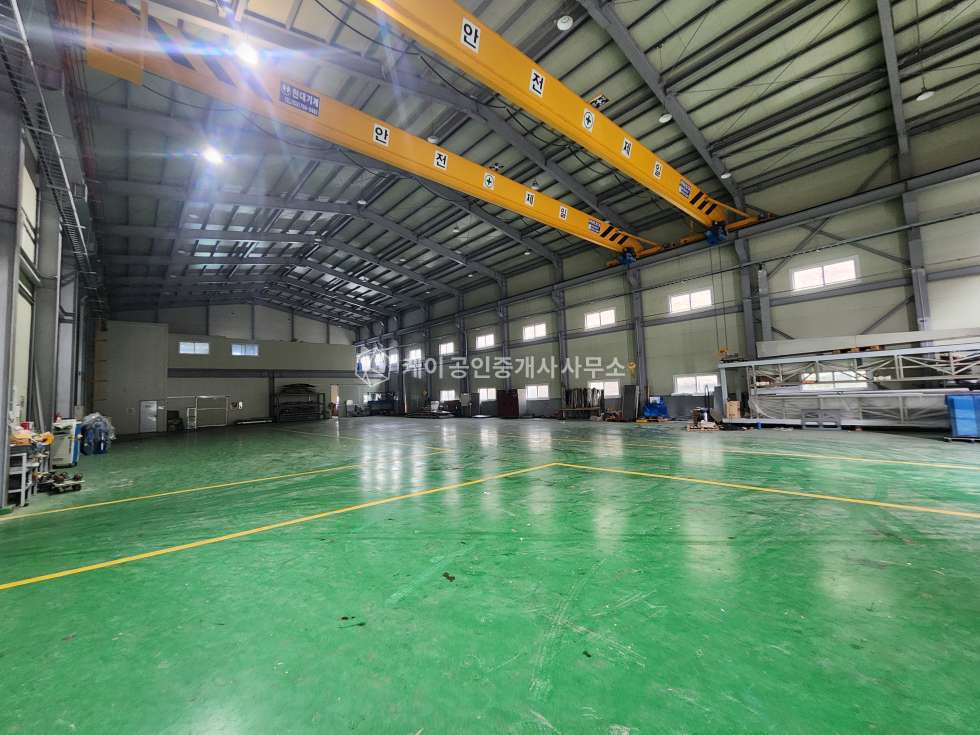 경기 김포시 월곶면 갈산리 대형공장, 40ft 추레라, 600kw, 호이스트 5기, 층고 12.6m, 2차선접 매매 매물번호 12668 사진 3
