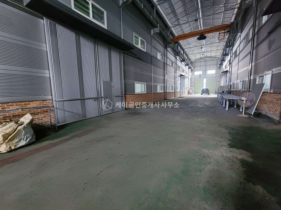 경기 김포시 월곶면 갈산리 대형공장, 40ft 추레라, 600kw, 호이스트 5기, 층고 12.6m, 2차선접 매매 매물번호 12668 사진 6