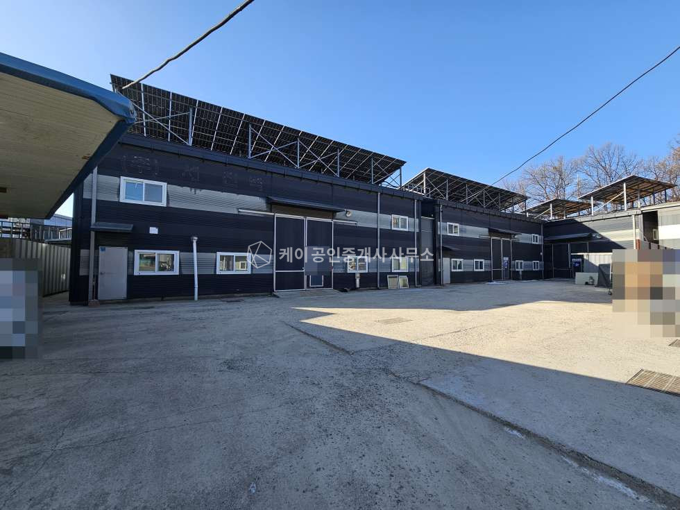 경기 파주시 조리읍 오산리 준신축급 컨디션, 넓은 마당, 제조 가능, 가성비 좋은 공장 임대 월세 매물번호 12706 사진 1