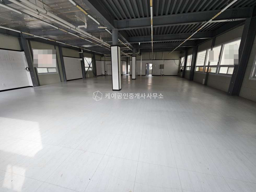 경기 시흥시 조남동 목감역 (개통예정) 1분거리 205평 1,2층 임대, 접근성 시인성 뛰어남 ,대형 차량 진출입가능, 대형 엘베 월세 매물번호 12741 사진 6
