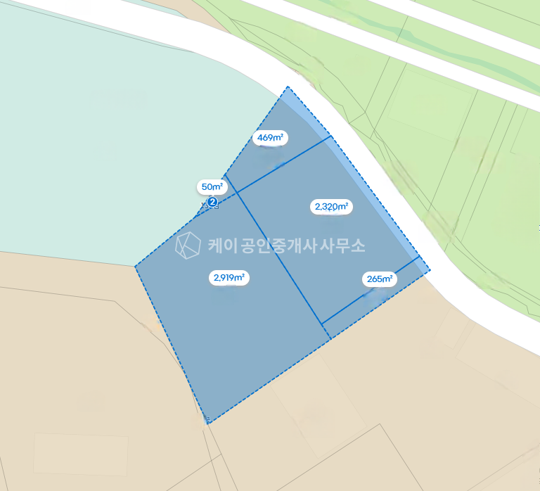 경기 김포시 대곶면 석정리 토지 1,822평, 왕복 2차선 도로접, 토목 완료, 대형차량 진입가능 매매 매물번호 12750 사진 1