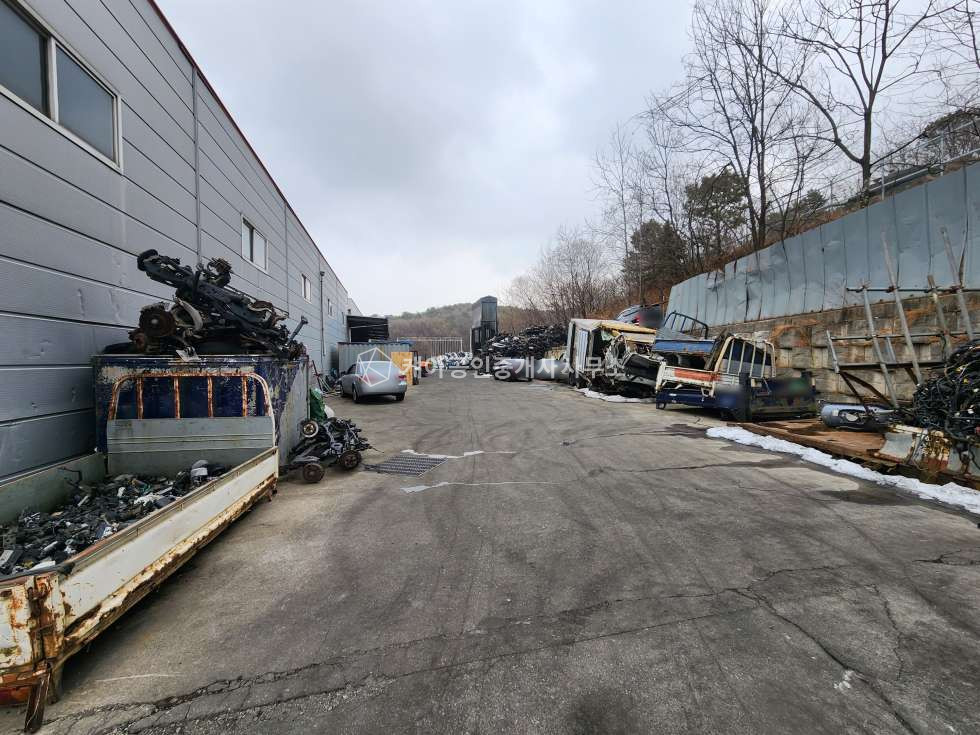 경기 김포시 월곶면 군하리 자동차관련시설, 48번국도 150m이내, 현 폐차장, 대형차량 매매 매물번호 12754 사진 3