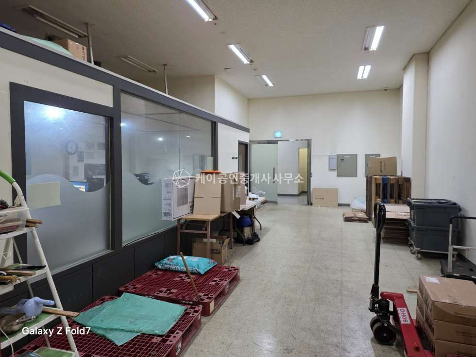 경기 의왕시 포일동 공장(D)동 대형 지식산업센터, 로스팅 공장, 전용 약36평 매매 매물번호 12882 사진 4